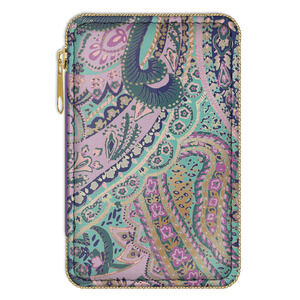 Compact Travel Sewing Kit | Purple Paisley